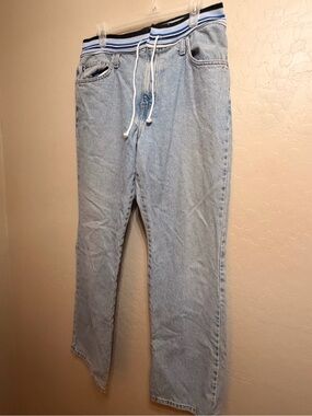 Levi's Light Blue Relaxed Drawstring Jeans